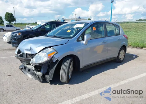 2010 Nissan Versa 1.8S from USA, damaged, VIN 3N1BC1CP1AL437575